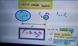 kütle çekim yasası